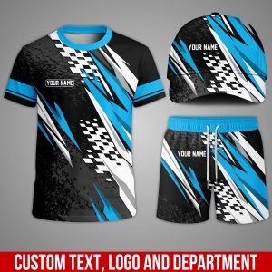 Custom Team Uniform Set – Personalized T-Shirt, Shorts & Cap for Work or Sports UG30